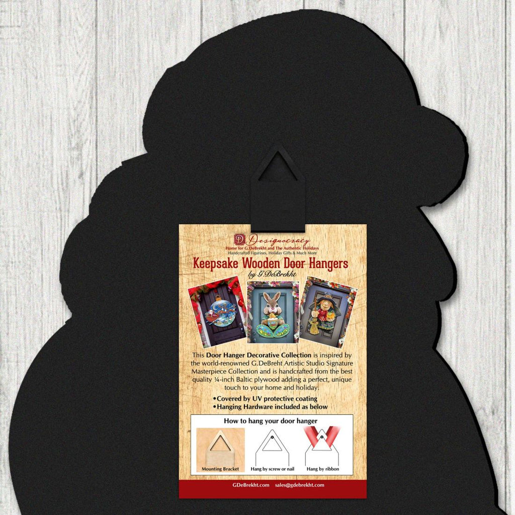Turkey Holiday Door Wreath - Thanksgiving Halloween Decor by Jamie Mills-Price - 8185305-3H-MP
